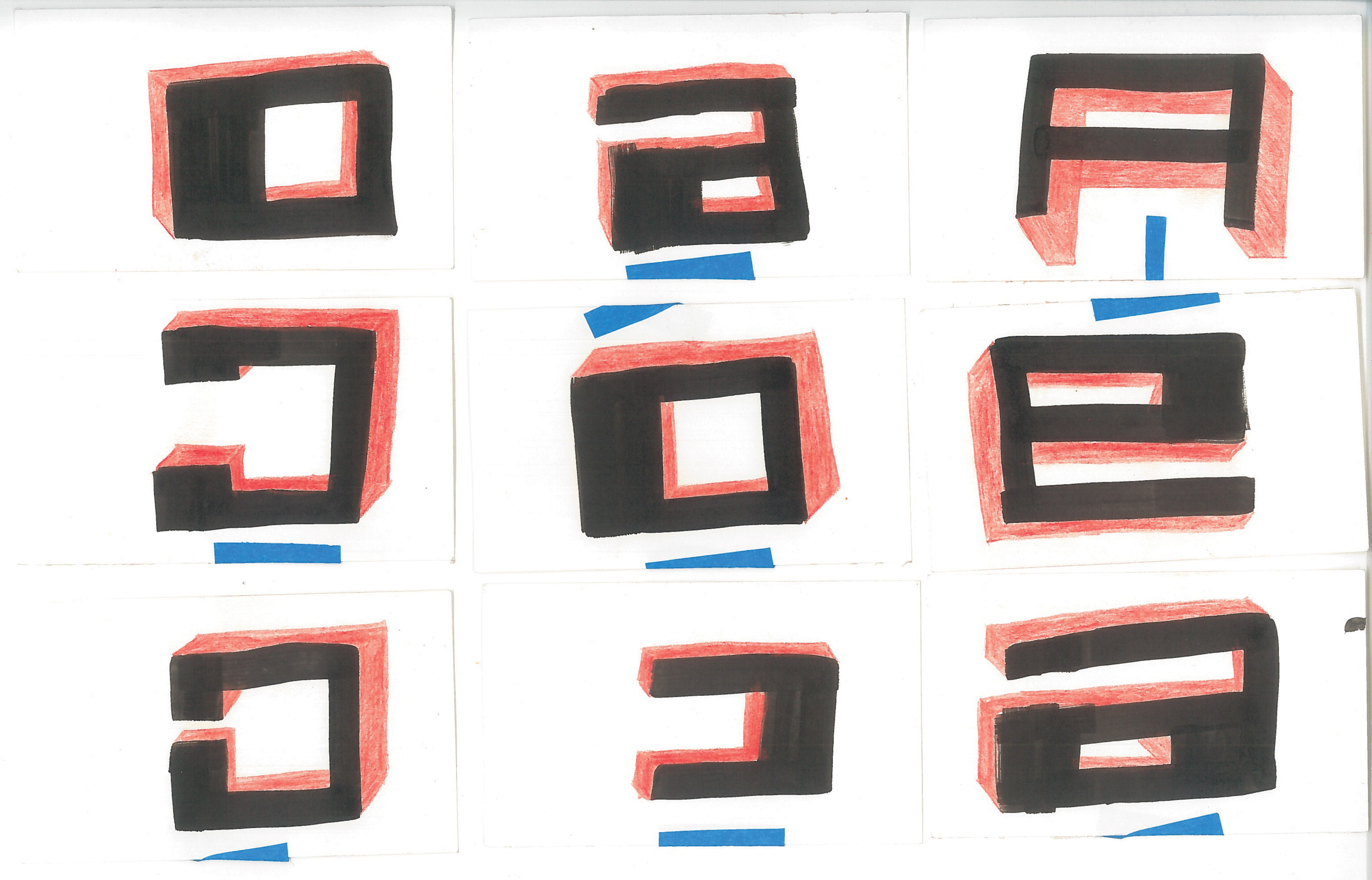 Draft typeface image one