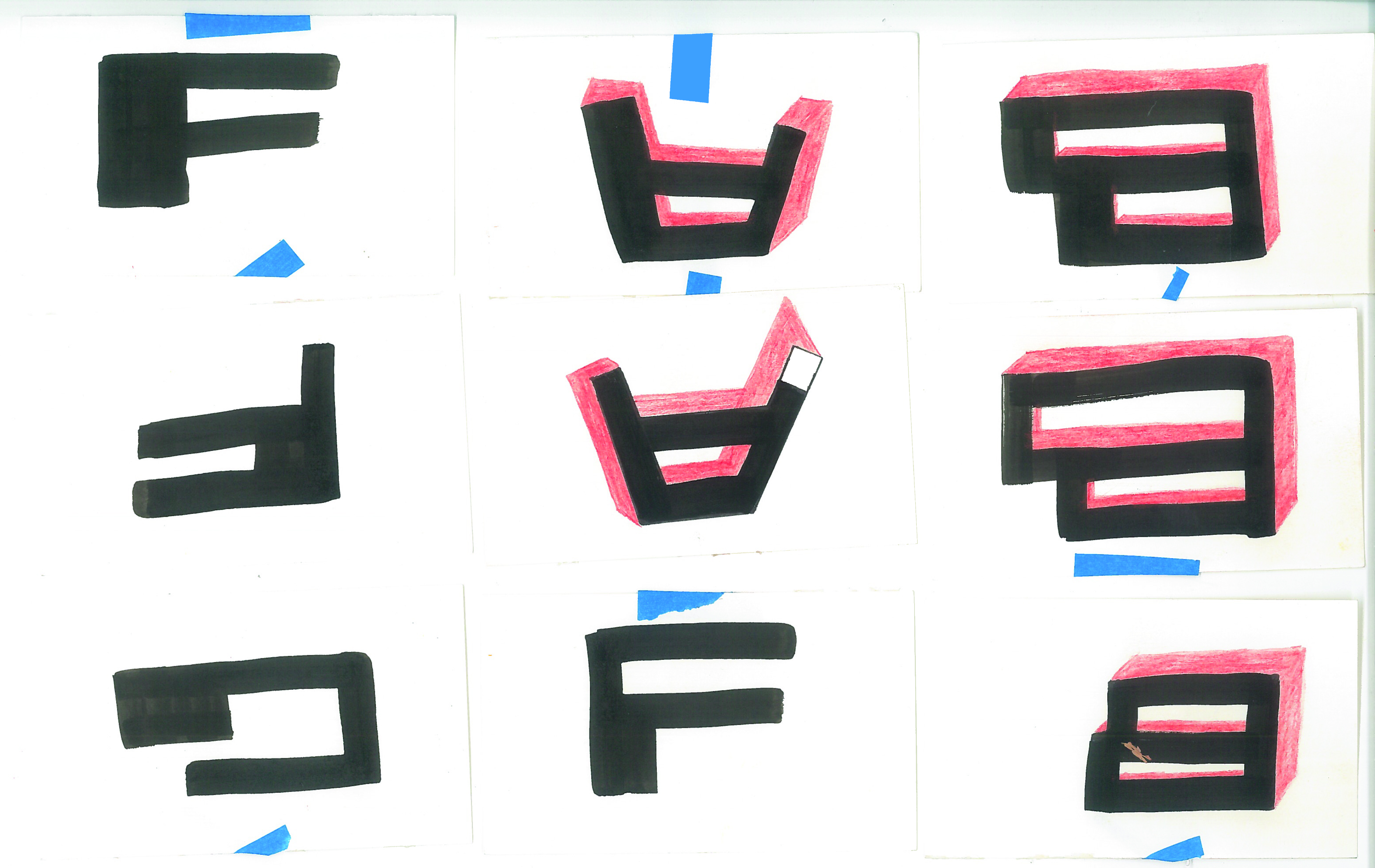 Draft typeface image two