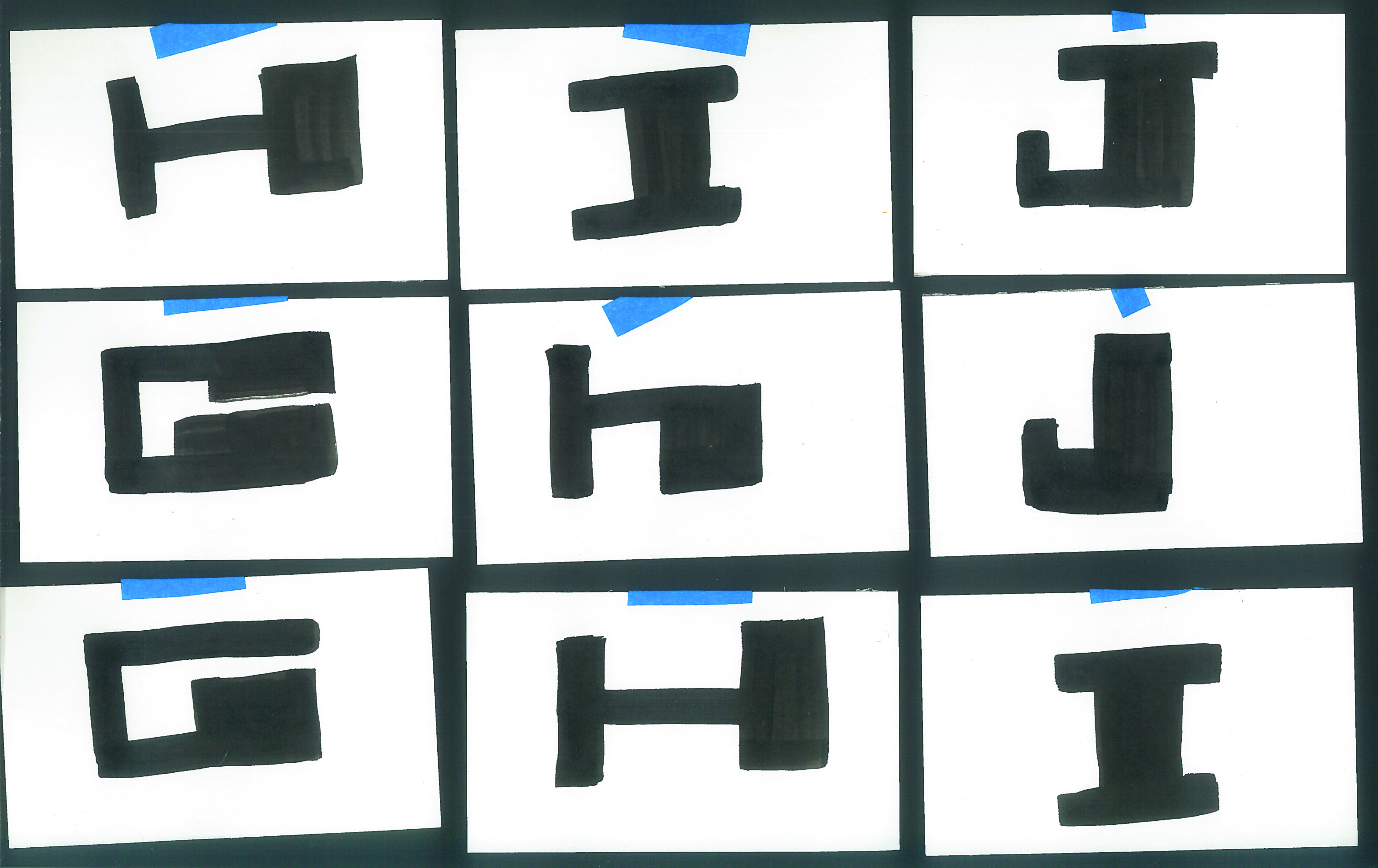 Draft typeface image three