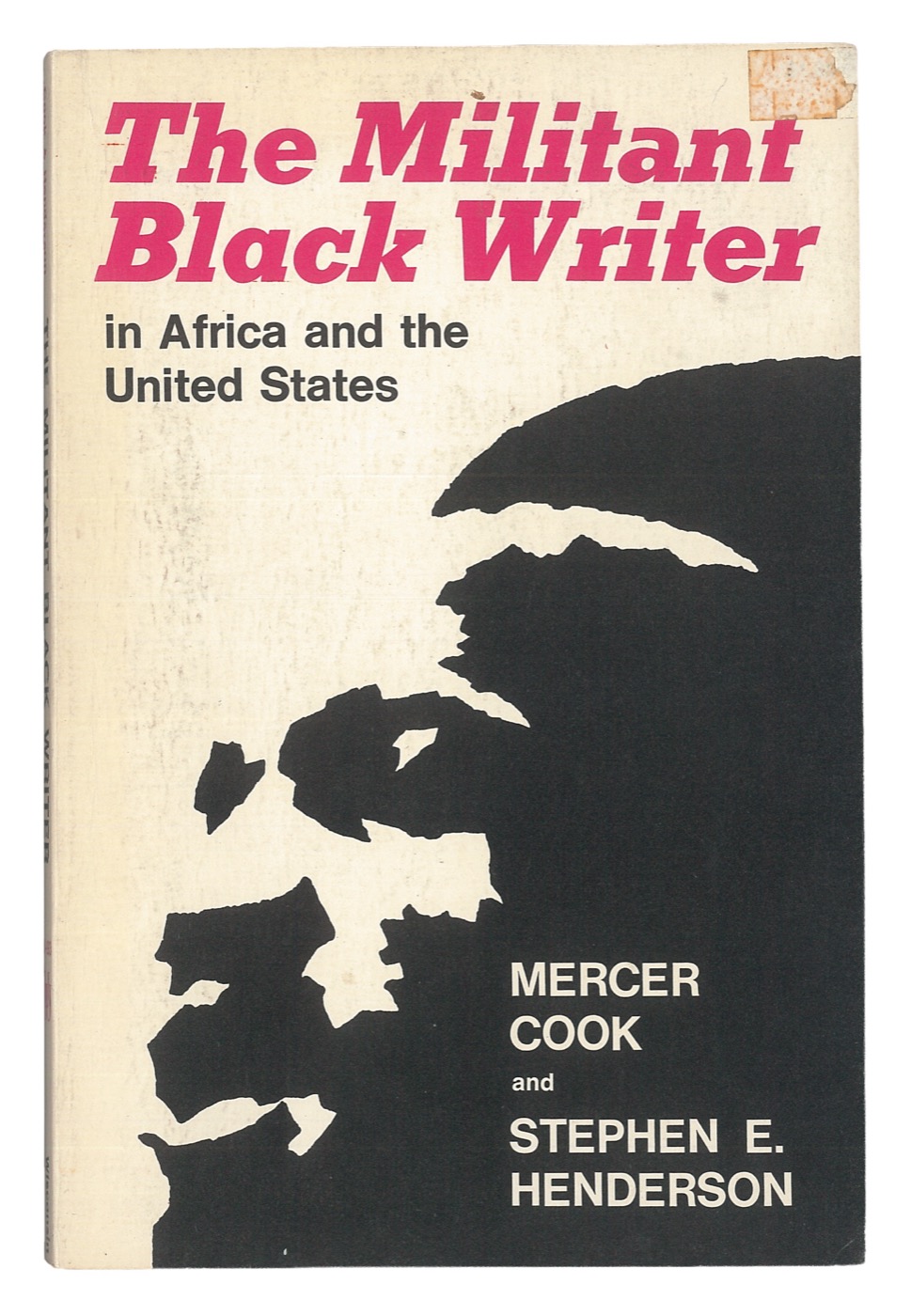 Militant Black Writer book cover
