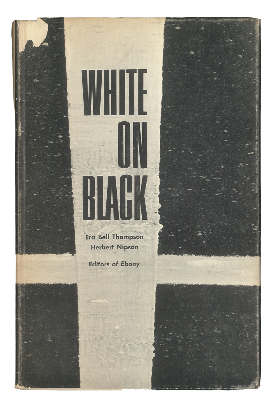 White on Black book cover