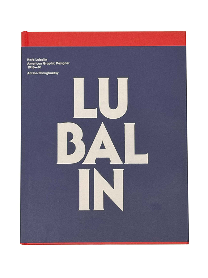 Herb Lubalin: American Graphic Designer 1918-81 book cover