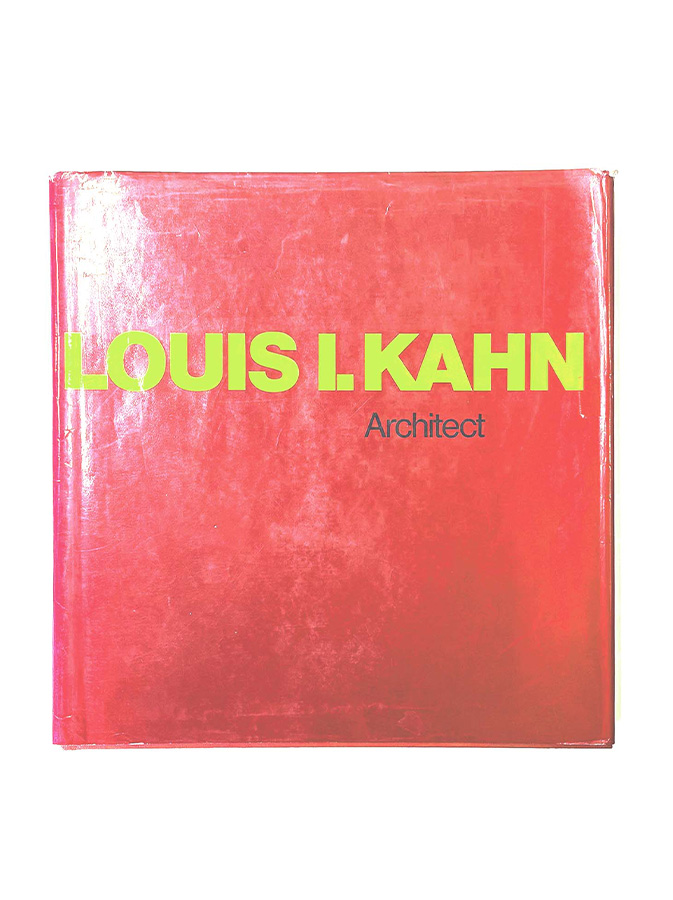 Louis I. Kahn: Architect book cover