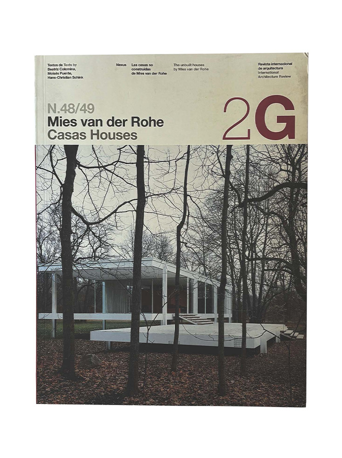 N.48/49, Mies van der Rohe, Casas Houses book cover