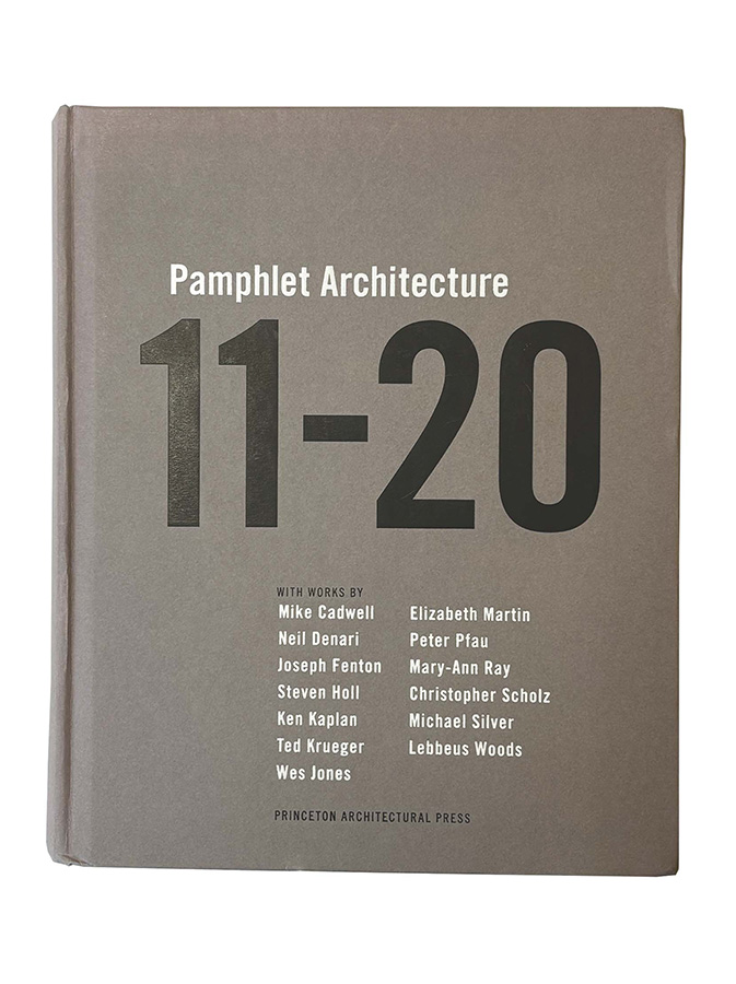 Pamplet Architecture 11-20 book cover